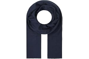 Majea Tuch Lima schmal geschnittenes Damen-Halstuch uni Schal einfarbig Sommerschal Sommer Halstuch (880010)