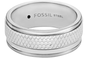 Fossil Bagues en acier inoxydable pour hommes