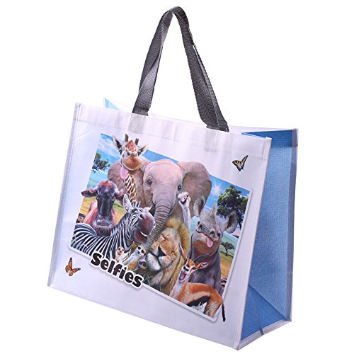 Borsa Shopping shopper Selfie Animali della Giungla - 2