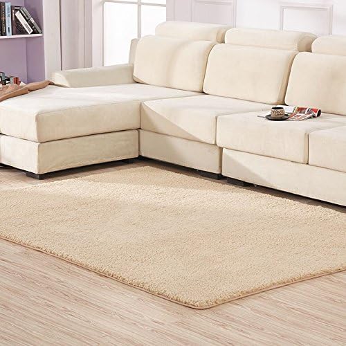 Qwer The Lamb Wool Carpet Lounge coffee table carpets the carpet of the bedrooms with bunk beds and sofa carpet edge rectangular mats ,2.0×3.0M, light and Rugs
