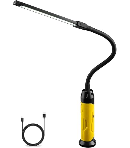 EAXUS LED Arbeitsleuchte COB Arbeitslampe Stablampe Werkstattlampe, LED