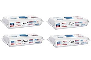 A.HANDELS Sleepy Easy Clean Bodenreinigungstücher für verschiedene Mopsysteme mit Bleichmittelzusatz – Blau (4x50) 200 Tücher