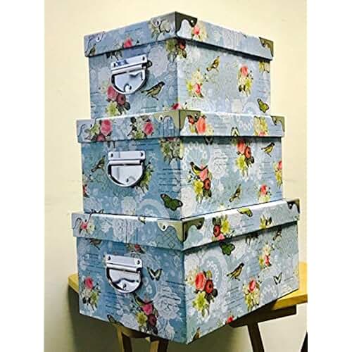 Amazon.co.uk pretty storage boxes with lid