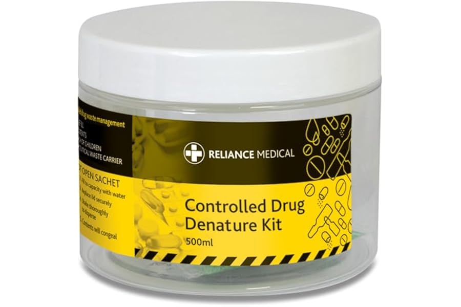 Reliance Controlled Drug Denaturing Kit - 500ml