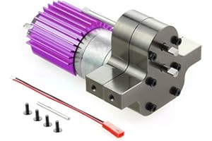 Ocnvlia Metal 370 Engine Gear Box for C14 C24 B24 B36 MN D90 D99 MN99S RC Car Upgrade Parts