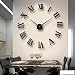 Produktbild Z@SS-3D minimalistischen übergroßen uhr kreative wanduhr wohnzimmer DIY kunst wanduhr persönlichkeit uhr hängenden tisch , g003 black