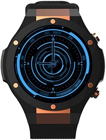 Bluetooth Smart Watch H2 3G Smart Watch Phone MTK6580 Quad-Core 1.3Ghz, 1.39 Inch HD Touch Display, 1GB+16GB Large Capacity, with Heart Rate Monitoring and Pedometer Multifunction Anti-Lost Smart Sport Watch Support SIM Card for Android and IOS Smartphones (Gold)