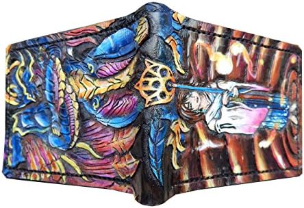 Yuna summoning Bahamut Leather Wallet