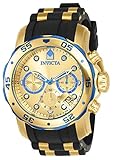 Invicta 17887 Pro Diver - Scuba Herren Uhr Edelstahl Quarz goldenen Zifferblat
