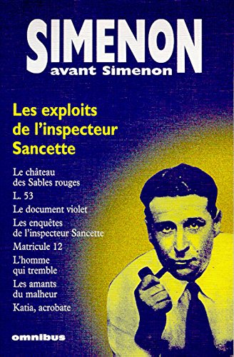 couverture de : Les exploits de l'inspecteur Sancette