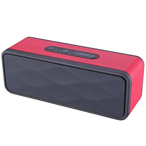 H&M Bluetooth Lautsprecher, Stereo Portable Dual Drive Lautsprecher mit EDR, eingebautes Mikrofon, Outdoor Portable Treble und Bass Bluetooth Lautsprecher , red reviews H&M Bluetooth Lautsprecher, Stereo Portable Dual Drive Lautsprecher mit EDR, eingebautes Mikrofon, Outdoor Portable Treble und Bass Bluetooth Lautsprecher , red