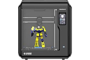 FLASHFORGE Adventurer 4 3D-Drucker, automatische Nivellierung mit schnell entfernbarer Hign-Temperaturdüse, Flexibler CNC-Plattform und HEPA13-Luftfilter, 220 x 200 x 250 mm Druckgröße