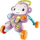 Fisher-Price Benimle &Ouml;ğren Tatlı Maymun Y&uuml;r&uuml;te&ccedil; ve Eğitici Oyuncak, JGW94