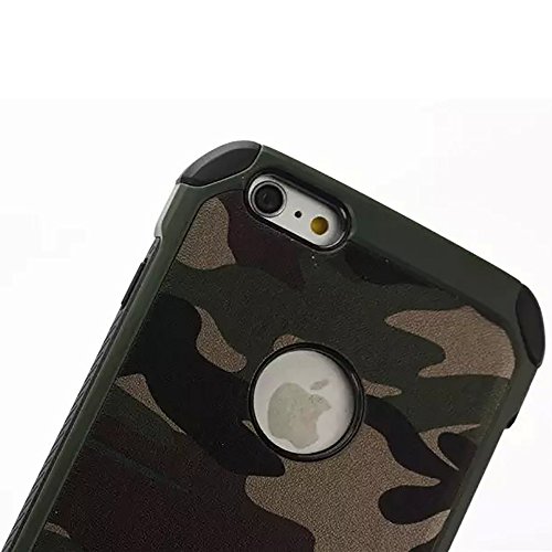 JAMMYLIZARD   Funda Army Para   iPhone 6   6s 4 7    Dise  o Camuflaje Heavy Duty Case  VERDE