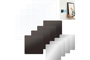 4 stycken magnetisk upphängning självhäftande, starka väggmagneter, magnetiskt fäste för affischer, foton, dukar och lätta tr