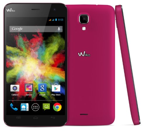 Wiko Bloom Smartphone d  bloqu   3G   Ecran   4 7 pouces - 4 Go - Android 4 4 KitKat  Fuschia