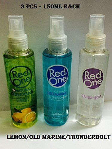 Red One Aftershave Cologne - 150 ML - PACK OF 3