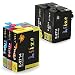 Produktbild Hitze für Epson 27XL Druckerpatronen Tintenpatronen, 27 XL Kompatibel für Epson WorkForce WF-7610, WF-7620, WF-7710, WF-7720, WF-7110, WF-7210, WF-7715 Drucker (2 Schwarz, 1 Cyan, 1 Magenta, 1 Gelb)