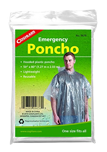 Preisvergleich Produktbild Coghlans Notfall-Poncho - transparent