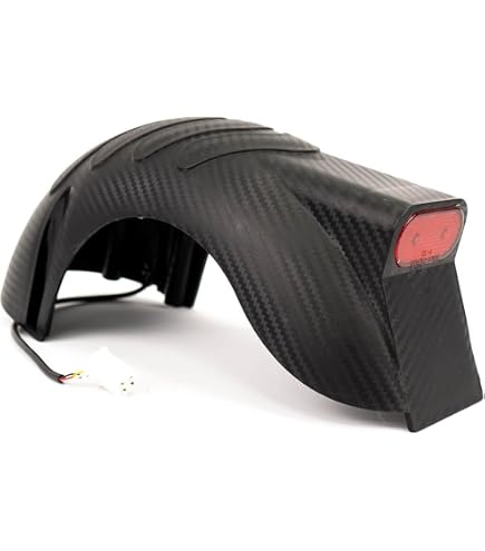 SMARTGYRO Z-Pro Parafango + Lampeggianti Nero – Ricambio Originale Per Monopattini Elettrici Z-Pro E Z-One - 5