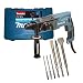Produktbild Makita HR2470 Bohrhammer für SDS-PLUS 24 mm inkl. 6tlg. Bohrer-/Meissel-Set