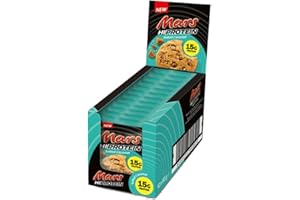 Mars – Cookie High Protein – Salted Caramel (12x60g) – 15g de protéines par cookie – Parfait après l’entraînement ou comme encas – Haute teneur en protéines – Faible en sucre – Saveur caramel salé
