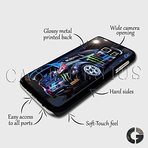 Hoonigan Racing Rally Ken Block Hard Clip Phone Case Cover for Samsung Galaxy S6 Black