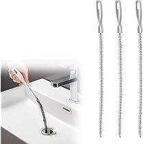 Set 3 Spazzole Per Pulizia Scarichi KEYRI - 45 Cm Per Lavandini, Vasche E Tubature - Foto 5