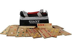 UBERGAMES Übergames XXXL Riesen Domino aus ECO-Hartholz