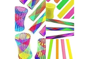 LG-Imports 24er Set Hüpfröhren, Super Sprungkraft, Knallbunten Hüpfer, Multicolor Hüpfröhre Springstab Hüpfer, zum Bastel und verschenken