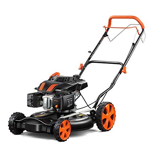 FUXTEC Benzin Rasenmäher FX-RM20SA60 Profi Mulchmäher mit 51 cm und Selbstantrieb leistungsstarker 200 cc Motor Motormäher Mulchen - 3