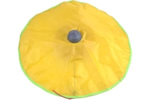 NGwenyicanI Cat Toy Interactive Electric Gym toys Cat Play Plate Undercover Fabric Moving Mouse Cats Meow Play For Kitty Funny As Seen On TV