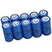 Price comparison product image 10x Battery CR123 CR123A 3.6V/3.7V for LED Flashlight Torch Digital Camera Li-ion Rechargeable 650 mah