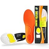 【Súper absorción de choque】: las almohadillas de gel elásticas debajo del talón y la parte delantera del pie pueden absorber completamente el impacto y reducir el estrés con cada paso. Es adecuado para actividades de alto impacto y ayuda a reducir la fatiga. Ancho del zapato: Regular