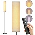 Fohome Floor Lamps for Living Room with Remote Control and Stepless Dimmable Colors Temperature, Modern LED Floor Lamp, Standing Lamps Tall Lamp for Living Room Bedroom Study Office 9W Bulb Included
