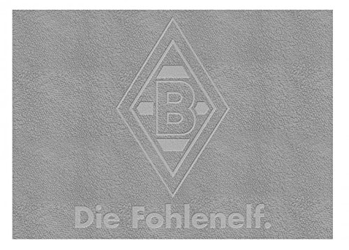 Preisvergleich Produktbild Borussia Mönchengladbach Duschvorleger, grau