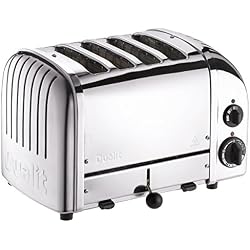 Dualit Toaster 4 à sous classiques Vario AWS - acier inoxydable poli 40378   - * ** IMPORTATION BRITANNIQUE ***
