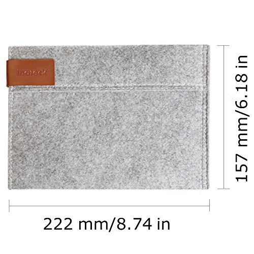 Inateck TPB-IM Naturfilz Schutztasche für Apple iPad mini/mini 3/mini mit Retina Display grau - 4