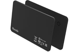Nutale Card Bluetooth Item Finder - 1PCS Small thin Wallet Tracker Finder Locator, Waterproof with Long Battery Life - Support IOS and Android