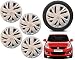 Auto Pearl - Premium Quality Car Full Wheel Cover Caps Silver 14Inch - Maruti Swift 2015 RS.1249.00