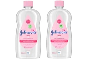 JOHNSON'S Johnsons Baby Oil 2 x 300ml