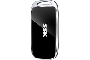 ‎SSK SSK External SSD 1TB Up to 2000MB/s Portable SSD Hard Drive External USB 3.2 Gen 2x2 External SSD for iPhone 15/16 PRO/Mac/Phone OTG/Laptop/PC and Game Console with LED Indicator