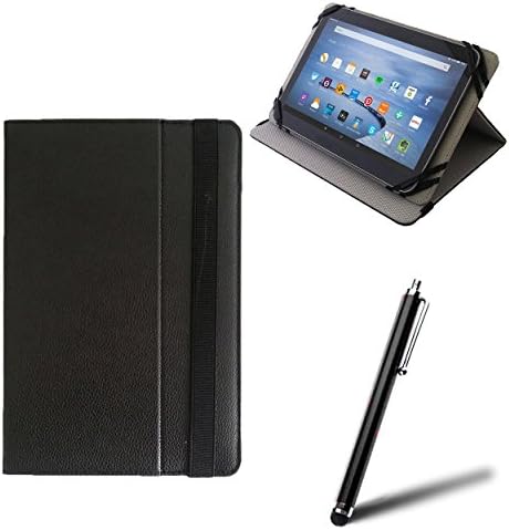 TabTek KOCASO MX770 (7-Inch, Android) Tablet Cover - Ultra Slim Lightweight Case &amp; Stand, Black &amp; Stylus