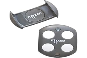 MHOUSE GTX4 de télécommande 433,92 MHz 4 canaux. Entièrement compatible avec MHOUSE TX4, MHOUSE MT4 MOOVO, MHOUSE TX3 Grise