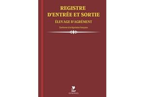 Registre d'Entrée et Sortie Elevage d'Agrément: Livre Sanitaire Conforme aux Normes CERFA 50 4510 | Suivi pour Animaux Domestiques, Chiens, Chats | Obligatoire Refuges Animaliers