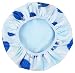 Japanese Syyle Double Layer Adult Waterproof Bath Shower Cap Bathing Cap Blue RS.1863.00