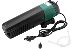 Kafuty Filtro de Acuario Esterilizador UV Lámpara Tanque de Peces Bomba de oxígeno Purificación de Agua 220-240V