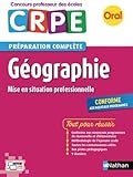 CRPE oral 2018. Géographie (mise en situation professionnelle)