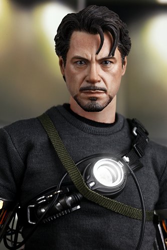 Iron Man ~ Movie Masterpiece 12 inch Action Figure Tony Stark Mech Test