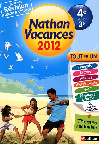 Download Nathan vacances Tout en un de la 4e vers la 3e